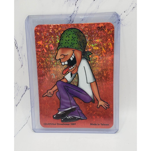 Unbranded Other - 1997 Tribal Streetwear Foil Prism Vintage Vending Machine Sticker
